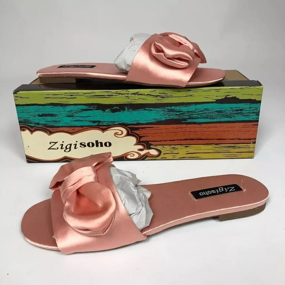 ZIGIny Valiant Flat Sandals Light Pink 7M